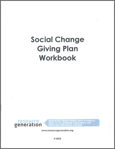Social Change Financial Planning Notebook