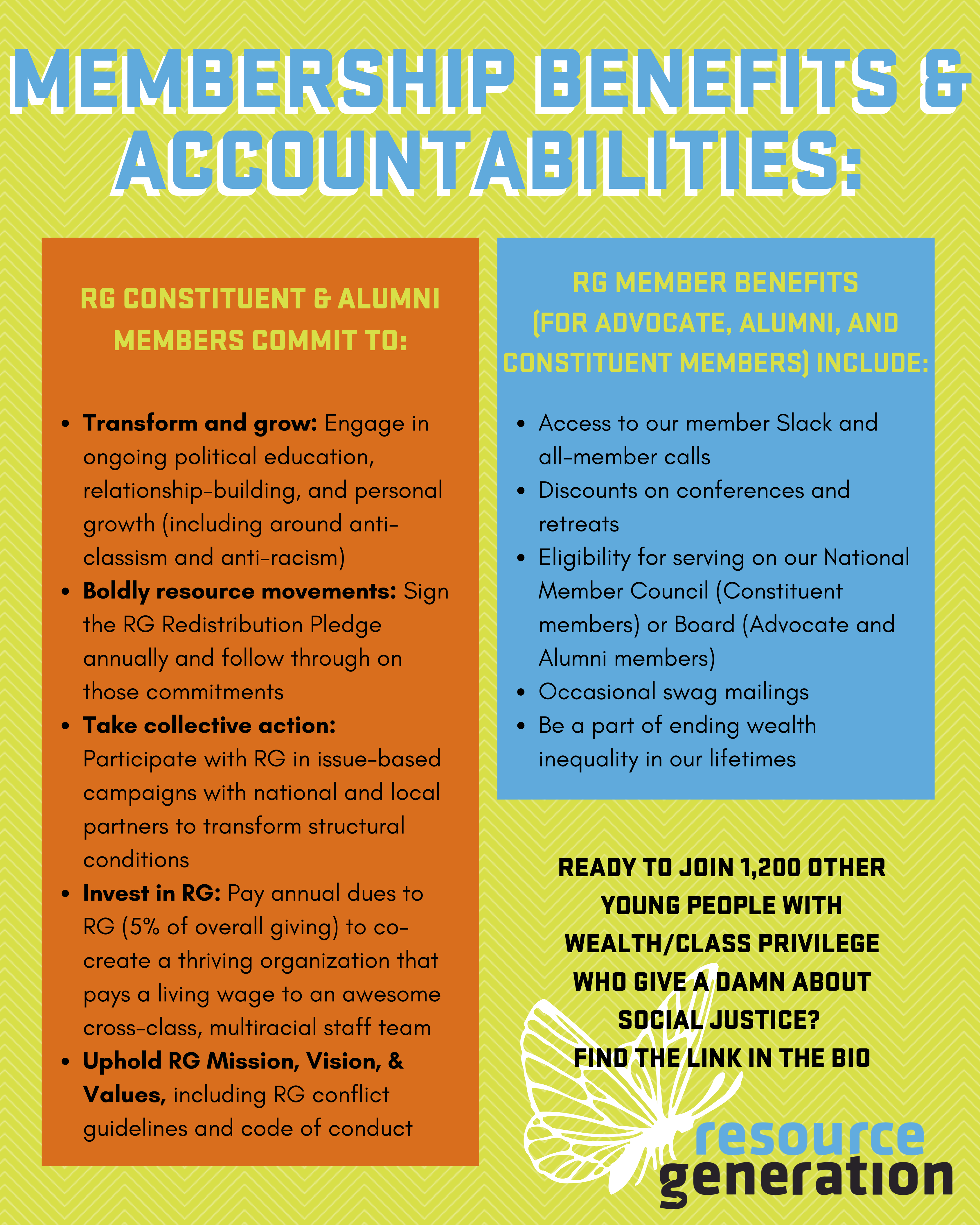 Membership Benefits and Accountabilities